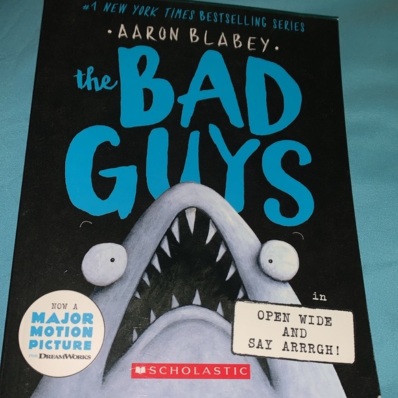 3 scholastic the BAD GUYS kids books ages 7-10 - Picture 2 of 7